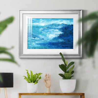 Crashing Waves II - peinture encadrée