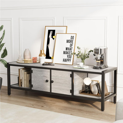 TV Stand With Storage,TV Entertainment Center TV,Wooden TV Stand For Living Room, Bedroom by 17 Stories