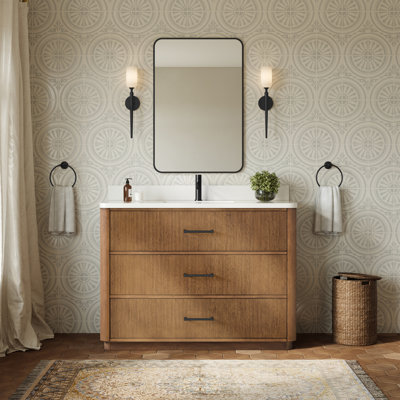 Ensemble de meuble-lavabo simple 48 po Francesca