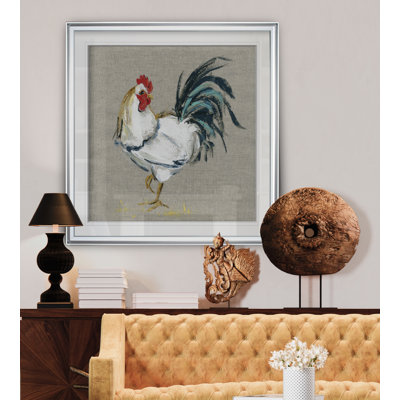 " Linen Rooster II "