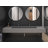 Boyter 60'' Solid Surface Rectangular Wall Mount Bathroom Sink-137670496