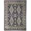 Hand-Knotted High-Quality Black and Gold Area Rug