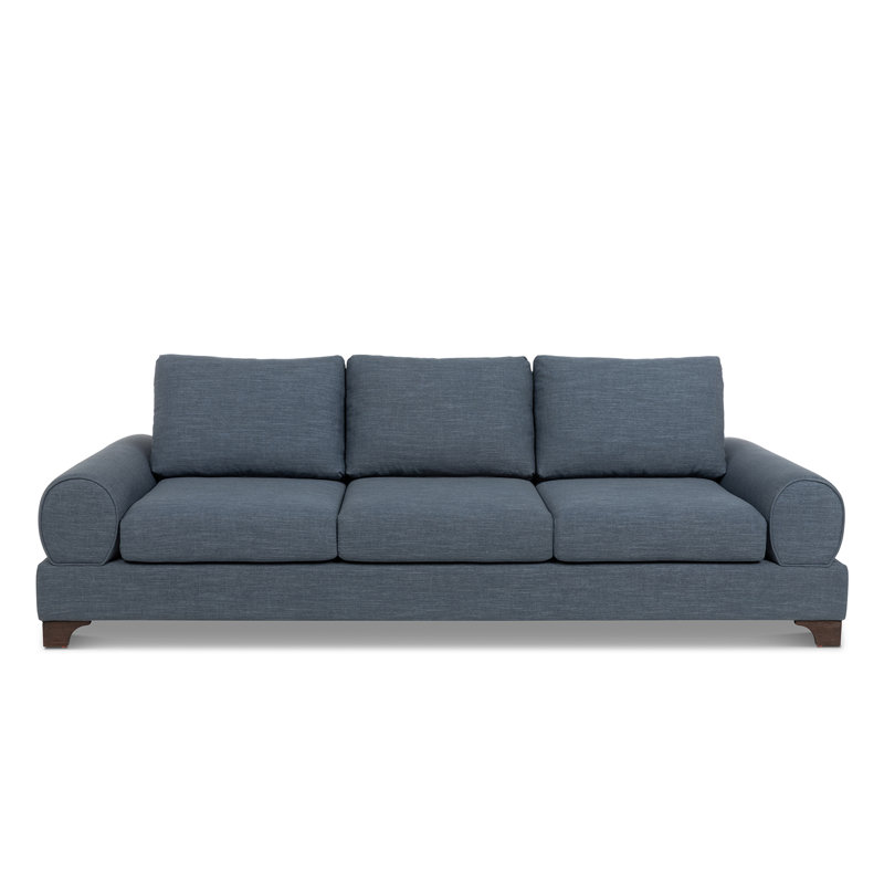 Frenchy French Sofa, Heathered Navy