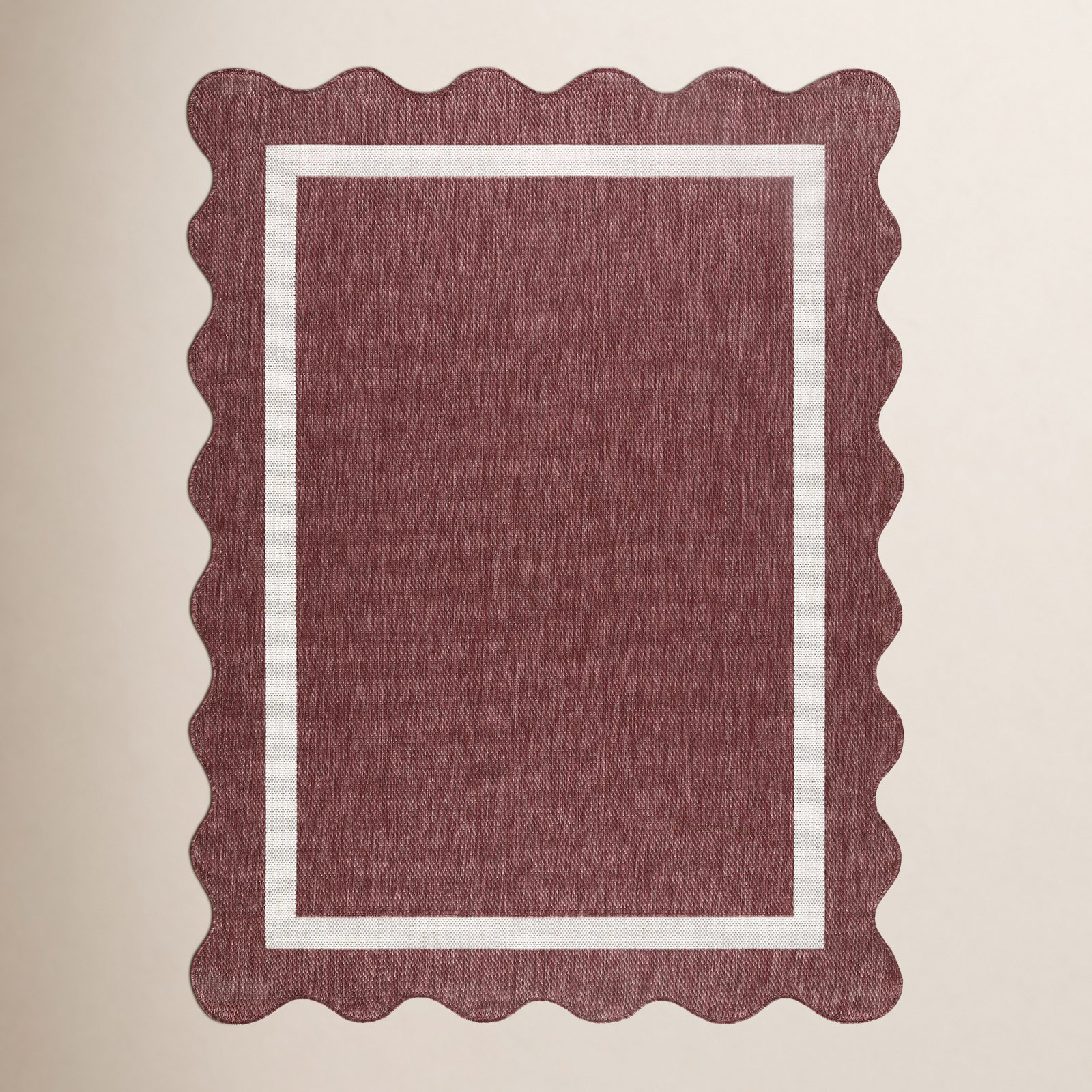 Skiles Tan Outdoor Rug, Rectangle 7'10.5" x 10'0.1"