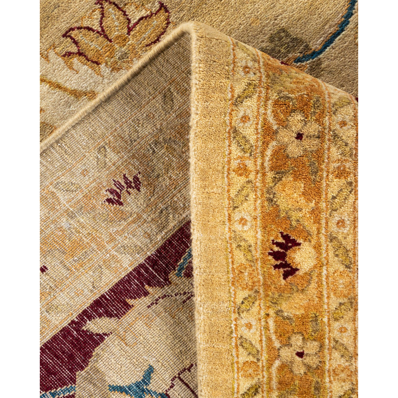 Classic One-of-a-Kind 9' 2" X 12' 1" Hand Knotted Area Rug