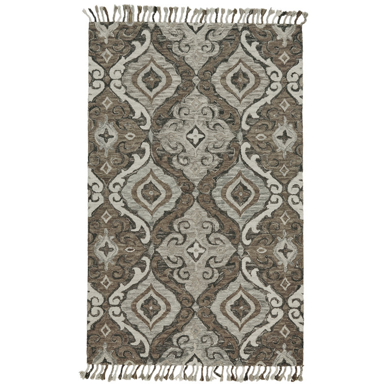 Fenimore Wool Indoor Rug, Rectangle 5' x 8'
