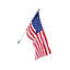 Nylon à 2 côtés de 30 x 48 po american ensemble de drapeau