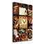 Coffee Collage - Wrapped Canvas Print