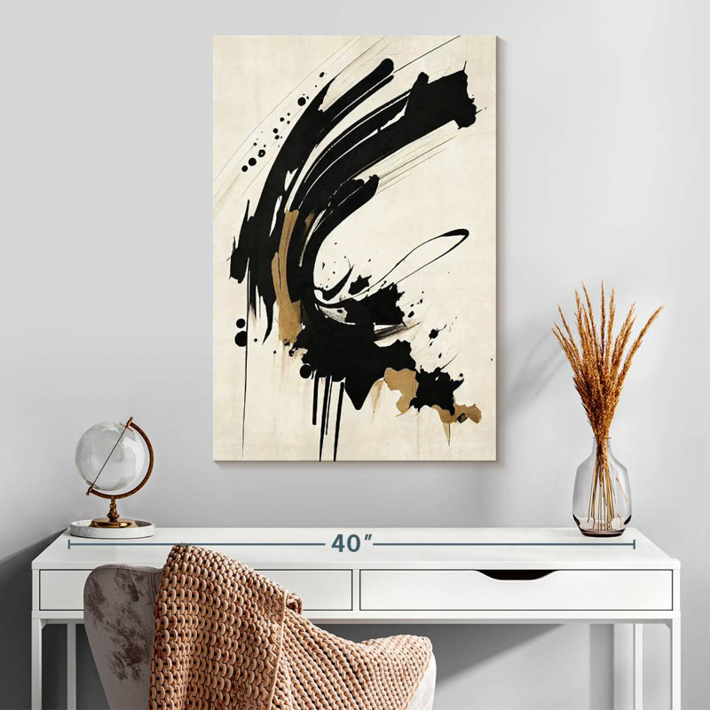 Avery Chaotic Curves II, 30" H x 20" W