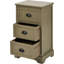 41cm W 3 - Drawer Chest of Drawers-124653024
