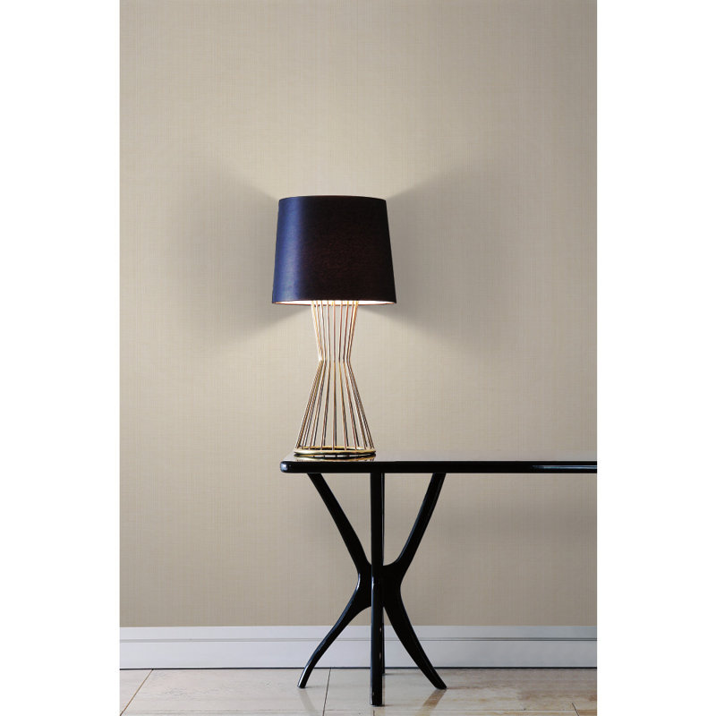 Rouleau de papier peint L 24 pi x l 54 po Sadie, Crème