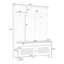 Banc de hall d'entrée U-Can 5-en-1 avec portes à volets-1074059920