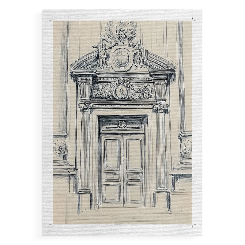 Paysages de la série XXX III - Impression sur toile seulement - non encadrée, H 12 po x l 8 po