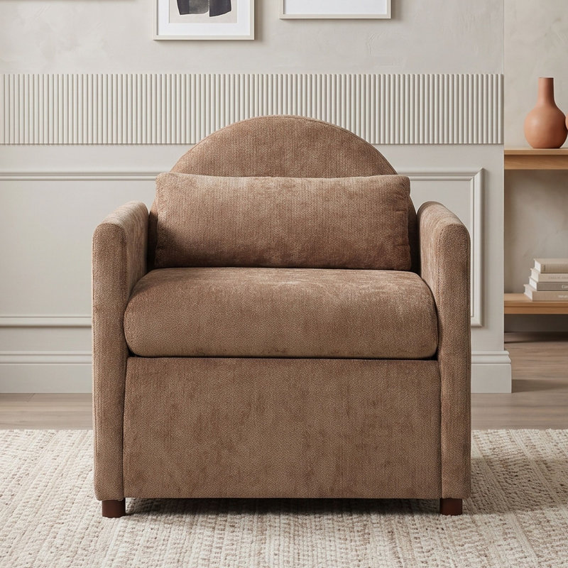 Chaise d'appoint moderne minimaliste avec un coin pour animaux de compagnie intégré pour les amoureux de la maison et des animaux