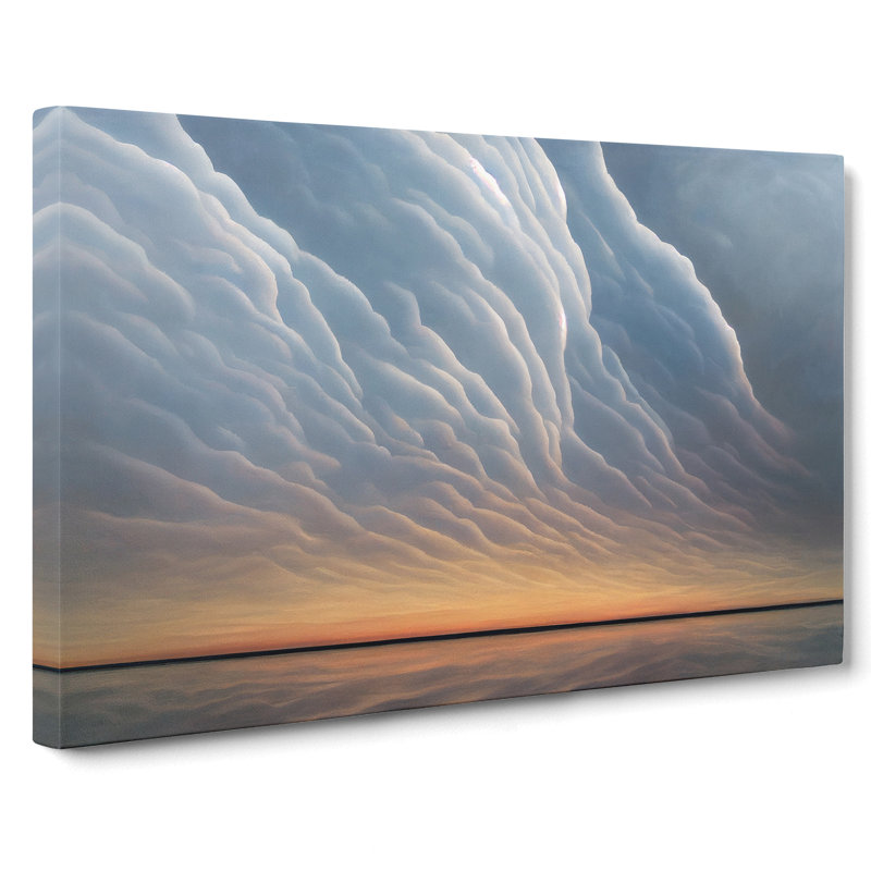 Agile Clouds - Wrapped Canvas Print