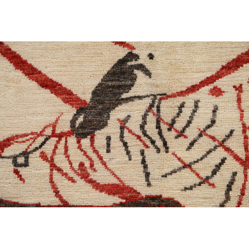Tapis à motif abstrait 3 x 5