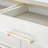 Palm Gate Media Cabinet - Cloud White
