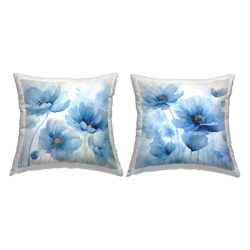 Floral Throw Pillow