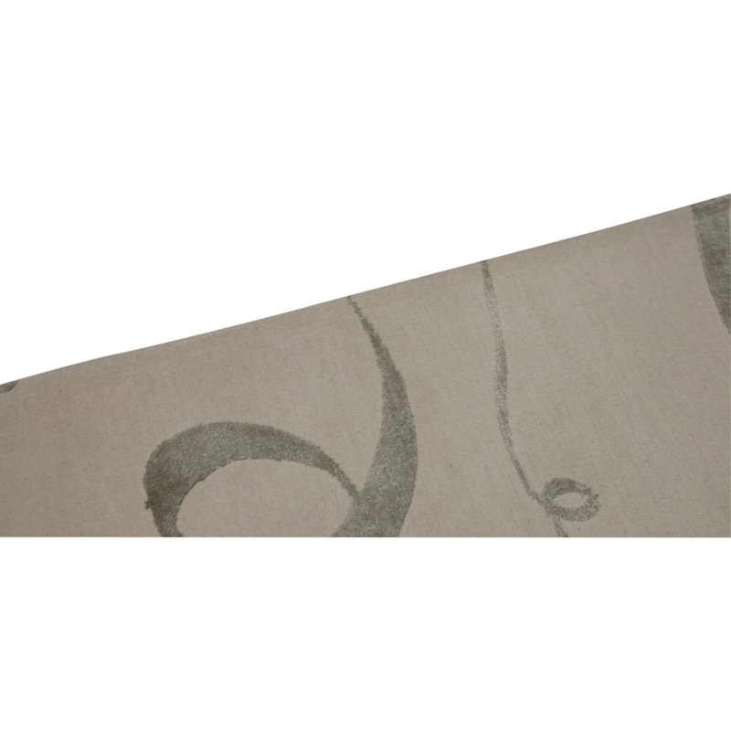 Tapis écru de haute qualité noué à la main
