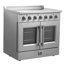 Cuisinière électrique à quatre battants 36 po Galiano, 5 éléments, 5,36 pi³