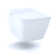 Dual-Flush Square Wall Hung Toilets with High Efficiency Flush