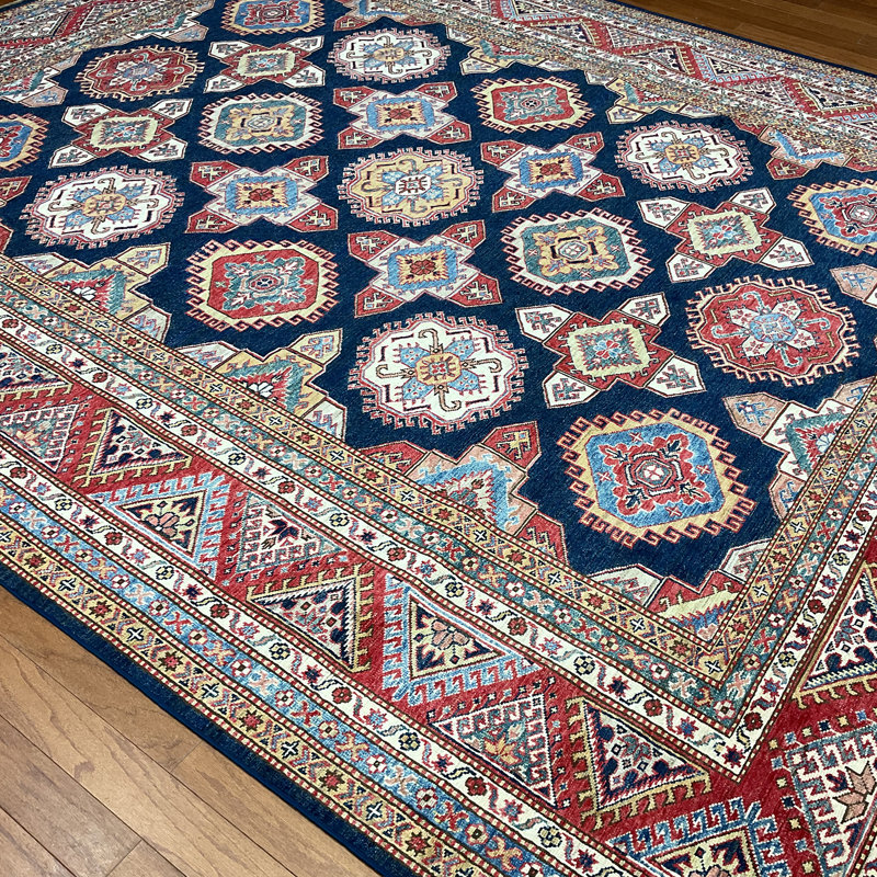 Tapis rectangulaire en laine 8 pi 3 po x 10 pi 1 po One-of-a-Kind