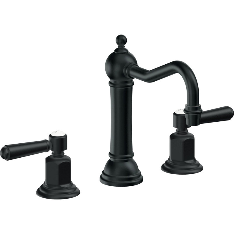 Montecito 8" Widespread Lavatory Faucet, Carbon