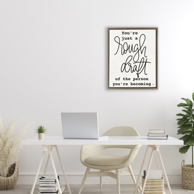Rough Draft Of Person Floating Frame, design by Fearfully Made Creations