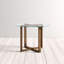 Arsos Round Glass Top Dining Table