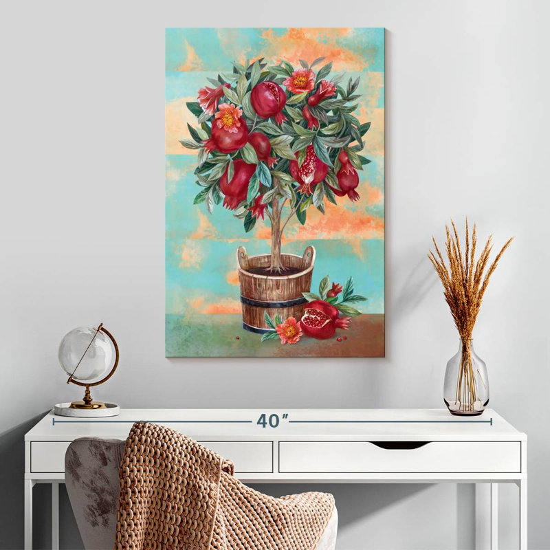 Harnek Pomegranate Tree, 30" H x 20" W