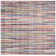 Fales Office Chair Collection Fabric/Metal Striped Rug