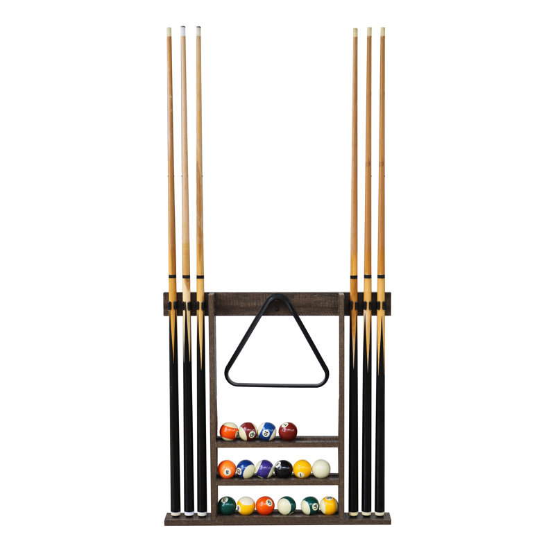American Legend Wood Billiard Cue Rack