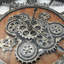 Horloge murale en bois-89357114