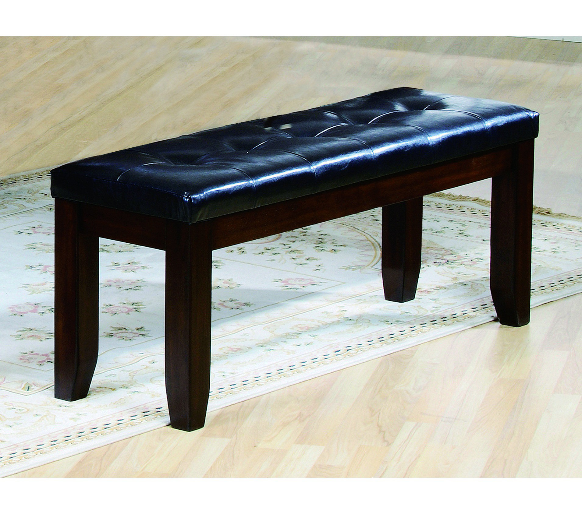 Lark Manor™ Modern Bench With Tufted Seat, Upholstery Bedroom Bench ...