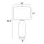 Lampe de table Linnzi
