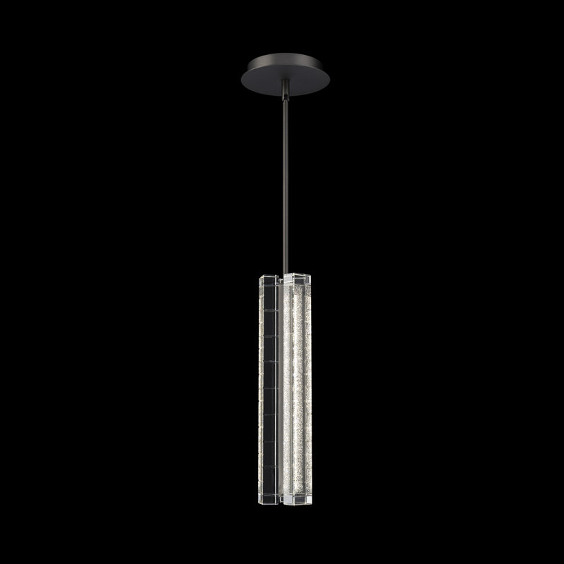Abode 1 - Light LED Pendant, Antique Nickel