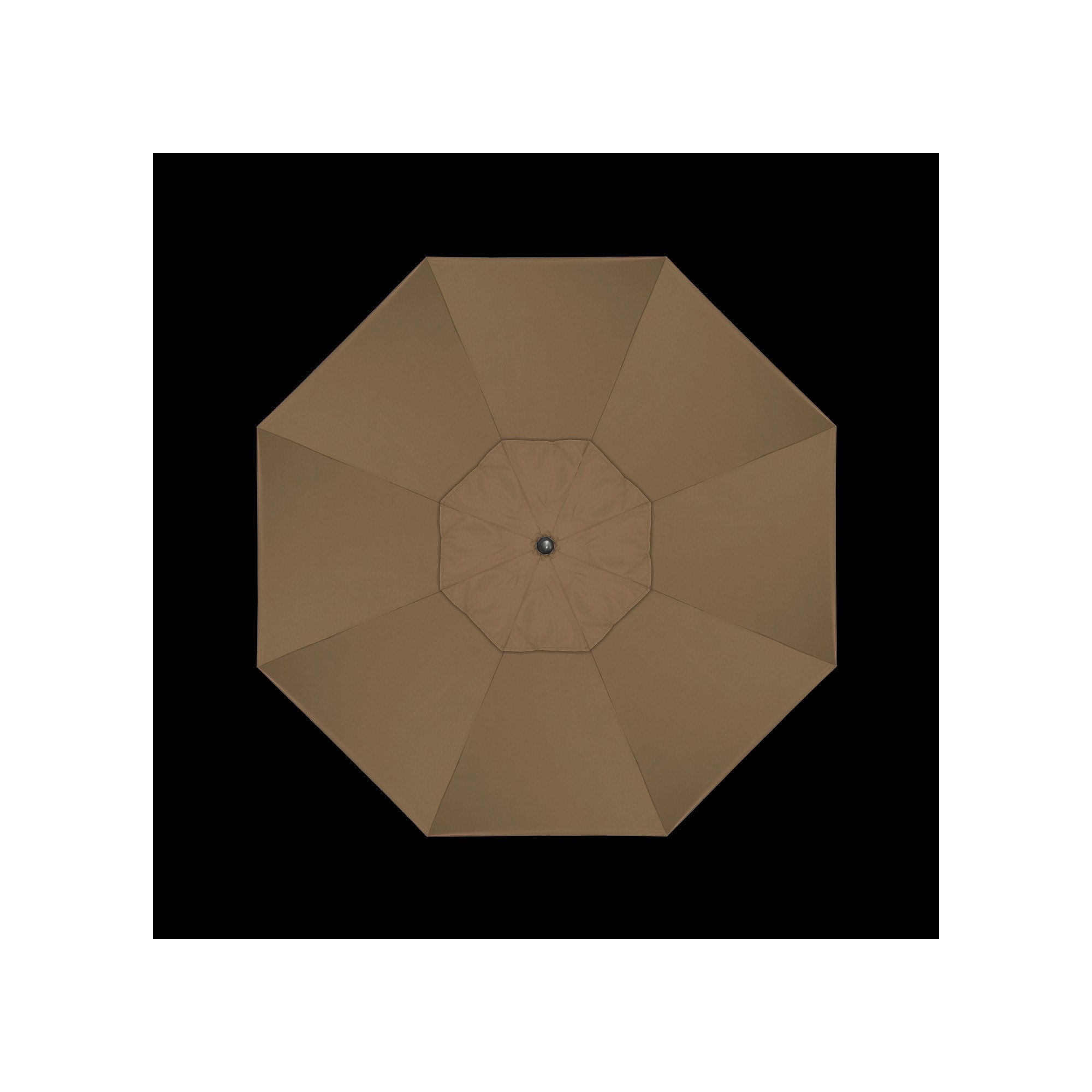 9' Market Sunbrella Umbrella, Cocoa Performance