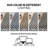 Contemporary Checkered Weather Resistant Reversible Indoor/Outdoor Area Rug-1449258424