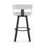 Tabouret de bar et de comptoir pivotant Siya-380053966-380055204