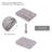 Duvet Cover- For Weighted Throw Blankets-Soft 100% Cotton, Zipper Closure & 10 Tie Points- Removable for Machine Wash-50567650