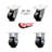 Kingpinless Filled Nylon Caster