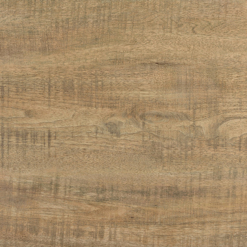 Table basse rectangulaire en bois d'ingénierie, finition Mango, idéale pour servir des boissons et des collations au salon. Hauteur : 41,4 cm, largeur : 123,4 cm, profondeur : 59,7 cm. Polyvalente, elle s'intègre dans différentes pièces.