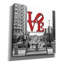 «Love Black, White, Red» par Erin Clark, art mural sur toile-1382191146