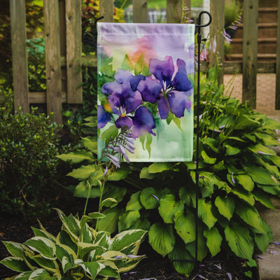 Double Sided 15.5 in. H x 11.25 in. W Polyester Garden flag