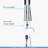 Touch Kitchen Faucet Pull Down - 360 Rotating Expulsion Jet, Corrosion , Rust Proof, Brushed Nickel, Stainless Steel, Convenient Control Spray Degree Rotation, Corrosion, Rust-,-1076865986