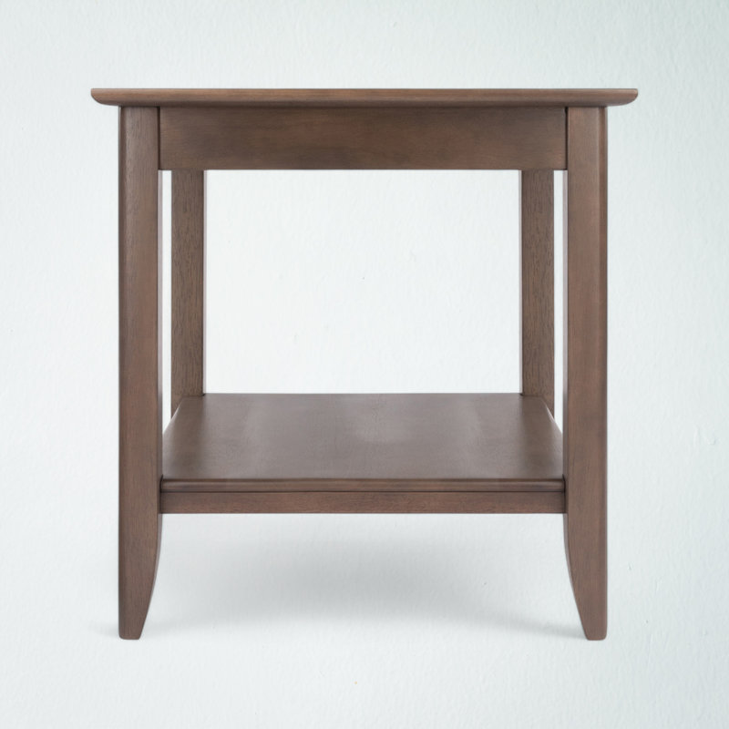Hicklin Accent Table in Oyster Gray