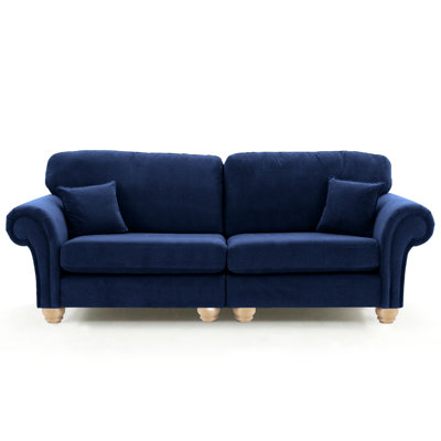Foreston 4 Seater Velvet Sofa