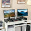 Hachenburg Manufactured Wood Monitor Stand