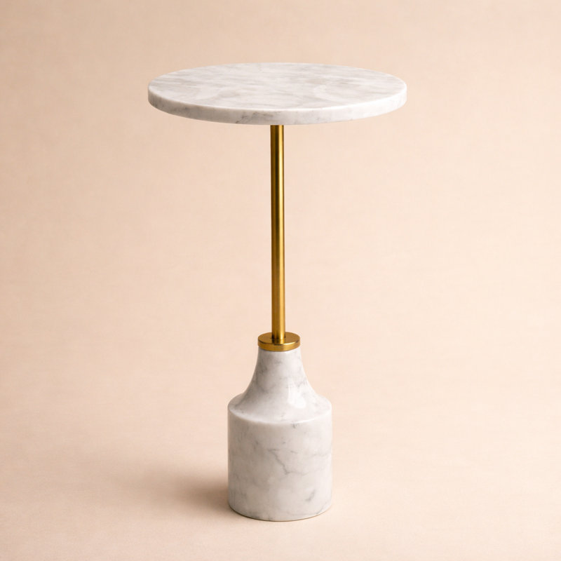Table d'appoint en marbre Mars
