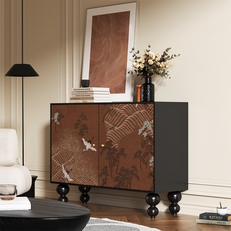 Modern Double-Door Accent Cabinet Sideboard